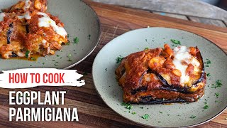 How to Make EGGPLANT PARMIGIANA like an Italian Recorded Live Video [upl. by Arnie]