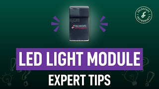 Foldscope 20  LED Light Module Expert Tips [upl. by Adnema]