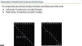 CS61B 2023 Lec 30  Sorting II Quicksort [upl. by Aihsyla]