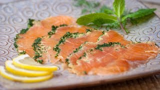 How to Make Salmon Gravlax  Homemade Gravlax salmon  Best Gravlax Recipe [upl. by Lemcke438]