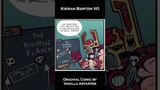 Khorne Battle Plans  A Warhammer 40k Webcomic Dub Short warhammer40kmeme [upl. by Amling]