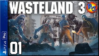 Lets Play Wasteland 3 PS4 Pro  Coop Multiplayer Console Walkthrough Gameplay Episode 1 PJ [upl. by Er916]