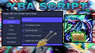 New YBA Script  Kolgie YBA  Mobile amp PC [upl. by Idissak]