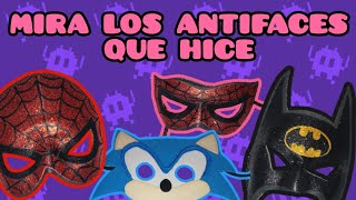 ANTIFACES FACILES DE HACER  TU TAMBIÉN PUEDES HACERLOS SUSCRÍBETE 🌹 [upl. by Lepley140]