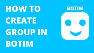 HOW TO CREATE GROUP IN BOTIM [upl. by Margie]