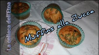 MUFFINS ALLA ZUCCA SENZA GLUTINE  GlutenFree Pumpkin Muffins [upl. by Selden430]