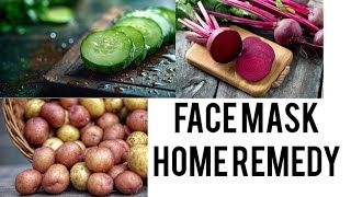 Face mask home remedy with natural ingredients [upl. by Egas464]