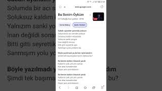 Bu Benim Öyküm [upl. by Gnat185]