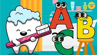 ABCD In the Morning Brush your Teeth  ABC SONG  Nursery Rhyme [upl. by Cacia]