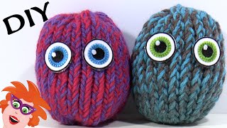 DIY  Zelf knuffels maken door te breien [upl. by Ramburt]