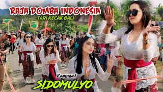 JOGET KARNAVAL DJ KECAK BALI DARI RAJA DOMBA INDONESIA KARNAVAL SIDOMULYO GARAHAN JEMBER [upl. by Noemys]