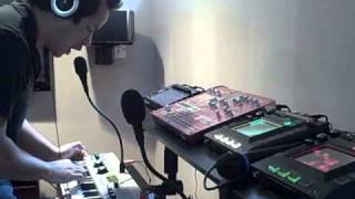 Sonic State of Flux  quotSweet Dreamsquot Eurythmics cover using DSI evolver [upl. by Chabot]