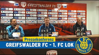 Pressekonferenz nach dem Regionalligaspiel gegen den Greifswalder FC am 03112024 [upl. by Anselm]