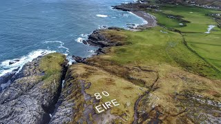 Inishowen Peninsula Carndonagh Malin Head Glenevin Waterfall County Donegal [upl. by Yrtnej86]