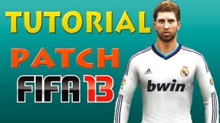 TUTORIAL  Instalacion Patch Modding Way 087 Para FIFA 13 [upl. by Neelya]