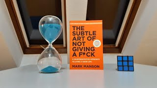 The Subtle Art Of Not Giving A Fck  Mark Manson  KKS [upl. by Lilli]