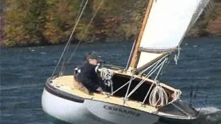 Herreshoff FI23 CRUSADER sailing Oct2011 [upl. by Gretna880]