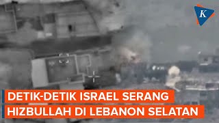 Detikdetik Israel Serang Hizbullah di Lebanon Selatan [upl. by Millford302]