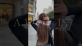 Watch now week in Madrid🎀🇪🇸madrid vlog weekinmylife shorts shortsfeed aesthetic boyfriend [upl. by Anemolif]