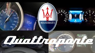 Maserati Quattroporte  Acceleration Battle [upl. by Asirrak726]