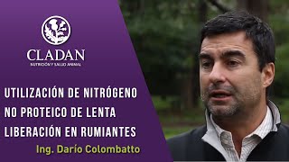 Cladan Webinars  Ganadería  Utilización de nitrógeno no proteico de lenta liberación en rumiantes [upl. by Ydisac]