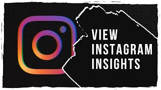 How To View Insights On Instagram [upl. by Scever403]