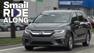 2018 Honda Odyssey EXL  Review and Test Drive  Smail Ride Along [upl. by Hollinger]