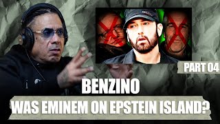 Epstein Island Benzino claims Eminem was really on the flight logs 😱 [upl. by Bradway]