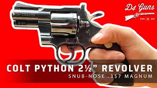 Colt Python 25in Snub Nose 357 Magnum  The Best Revolver for the Job [upl. by Nivi]