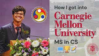 Getting into MS CS at Carnegie Mellon CMU  RANK 1 CS UNIVERSITY  IIT Guwahati to CMU 🚀 [upl. by Older]