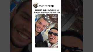 Fã confundiu MC maneirinho com jovem dex [upl. by Rama]