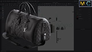 Modeling Bag Video Process  Marvelous DesignerClo3D [upl. by Sanalda]