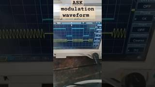 ASK modulation shortNRZL amp ask modulator Output [upl. by Fischer407]