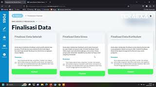 Cara Finalisasi Data Sekolah di PDSS SNPMB 2024 [upl. by Regnig]