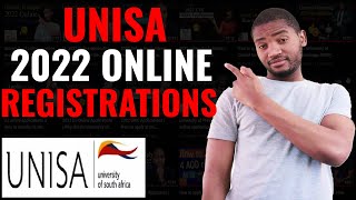 UNISA 2022 Registrations  How to register at UNISA online [upl. by Pickard]