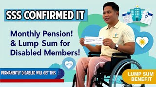 A CASH BENEFIT AS MONTHLY PENSION LUMP SUM FOR PERMANENTLY DISABLED MEMBERS [upl. by Atoel]