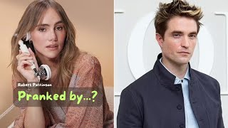 Robert Pattinson Pranked by Suki Waterhouse You Wont Believe His Reaction [upl. by Dnamra]