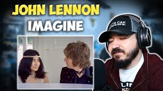 JOHN LENNON  Imagine  FIRST TIME REACTION [upl. by Shaver]