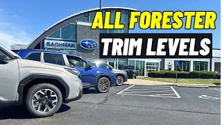 All Forester Trim Levels Explained in DETAIL 2025 Subaru Forester [upl. by Ellehcit]