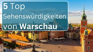 Sehenswürdigkeiten Warschau  Top 5 [upl. by Akiemahs85]