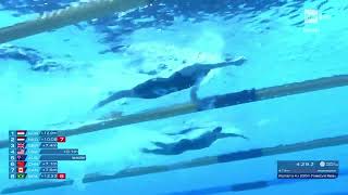 NEW WR WOMENS 4X200M FREESTYLE RELAY FINAL WORLD CHAMPIONSHIPS FUKUOKA 2023 [upl. by Raynata]