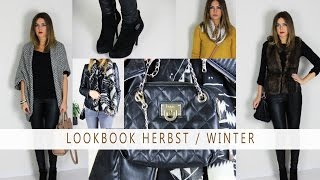 👜 Lookbook  Herbst  Winter  HampM Zara Primark DKNY Vero Moda [upl. by Ronica]