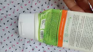 mamaearth daily face glow cream reviewskincare [upl. by Malonis791]