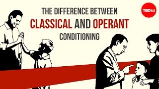 The difference between classical and operant conditioning  Peggy Andover [upl. by Soirtemed]