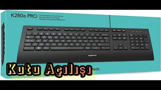 Klaviye Logitech K280 e Kutu Açılışı [upl. by Currie]