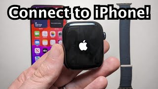 Apple Watch Series 9 How to Set Up amp Connect to iPhone [upl. by Ute298]