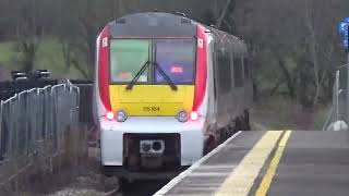 Pontypool train station train going to Holyhead [upl. by Adelind118]