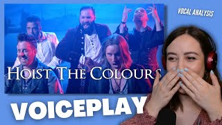 VOICEPLAY Hoist The Colours ft Jose Rosario Jr  Vocal Coach Reacts ampAnalysis Jennifer Glatzhofer [upl. by Edmee]