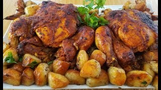 Recette de Poulet Rôti au Four inratable Bonne Marinade [upl. by Briny]