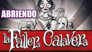 LA FALLERA CALAVERA  UNBOXING  Juego de mesa  unna [upl. by Ecnarwal153]